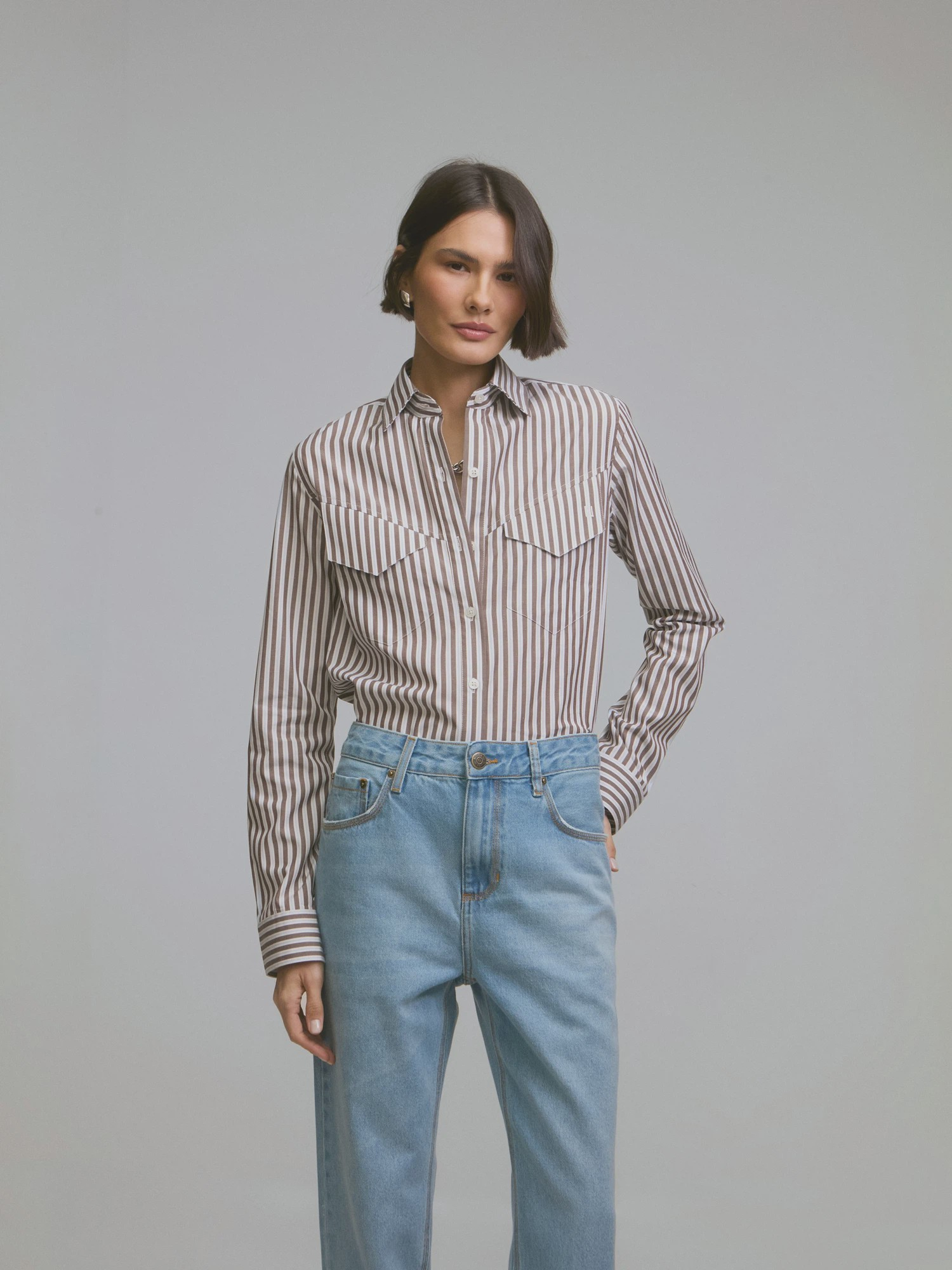 Camisa França Brown