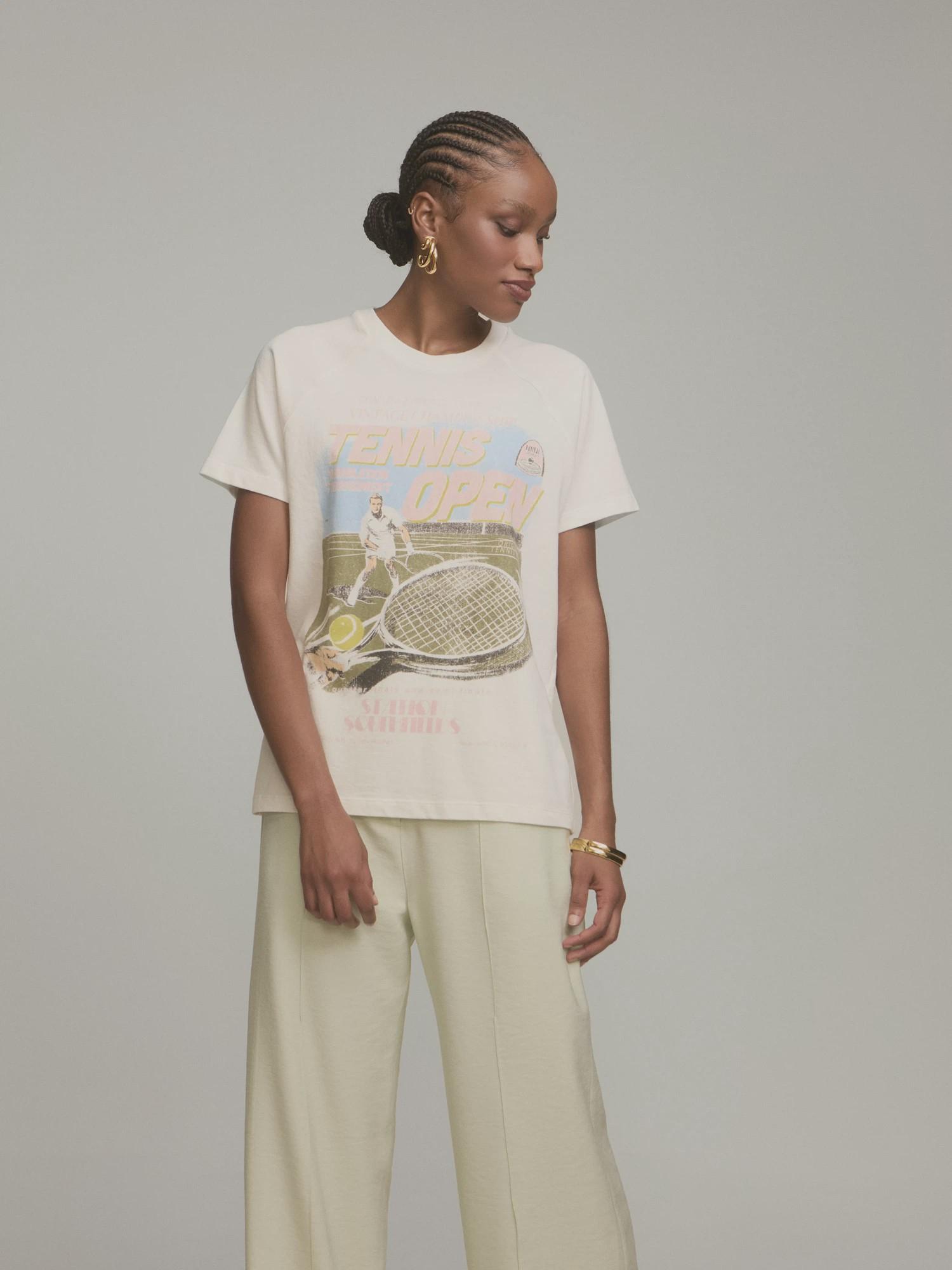 T-Shirt Tennis Off White