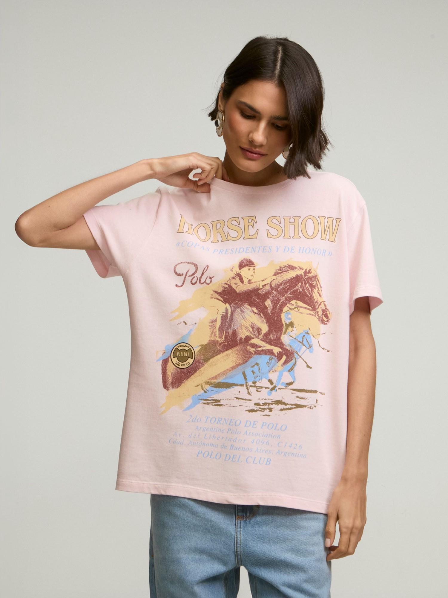 T-Shirt Polo Light Pink