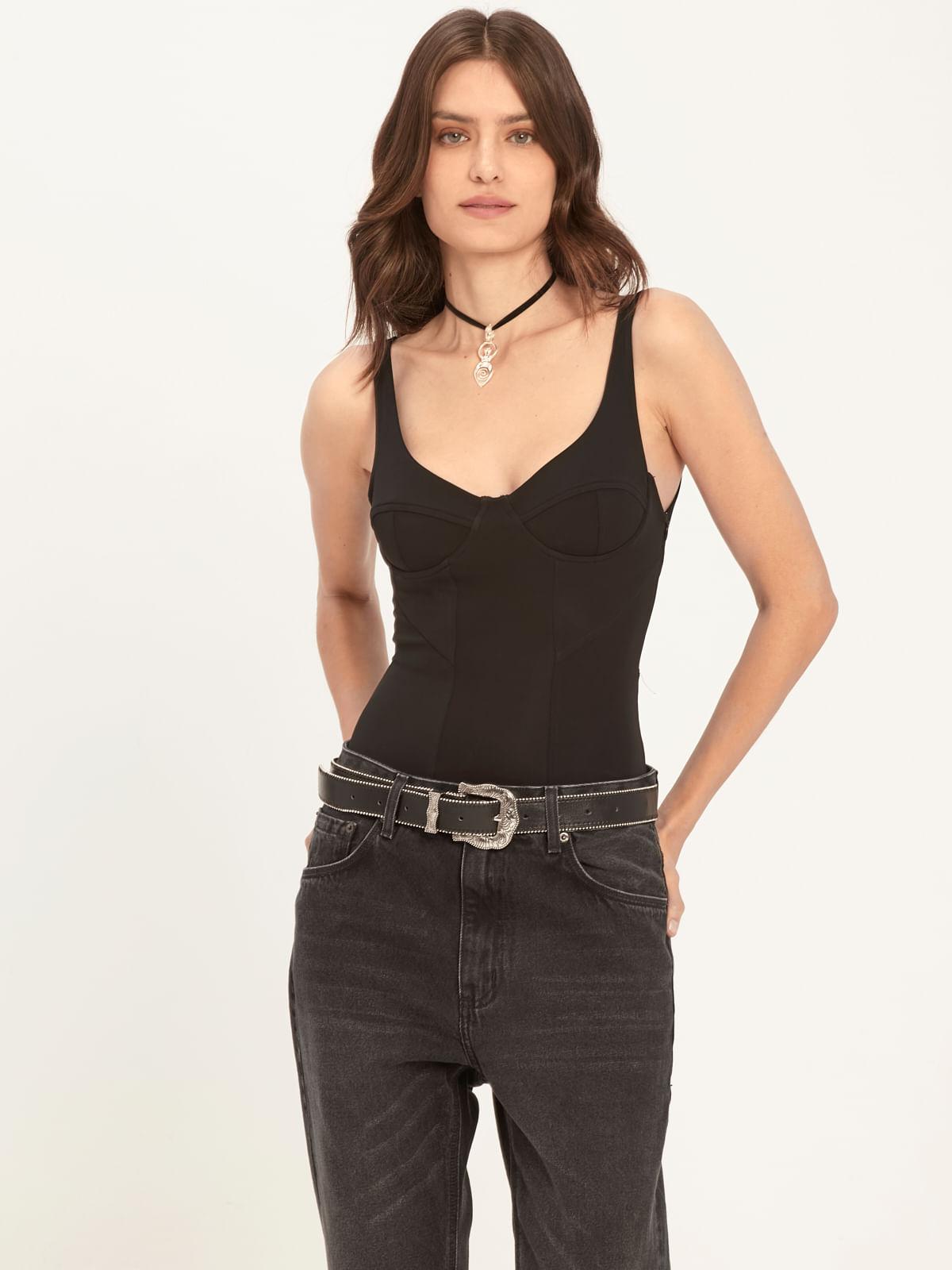 Body Recortes Black Body Recortes Black
