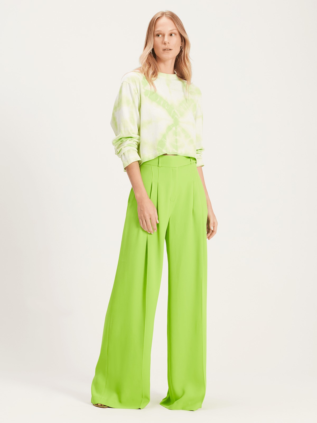 Calça Pantalona Lola Jasmine Green