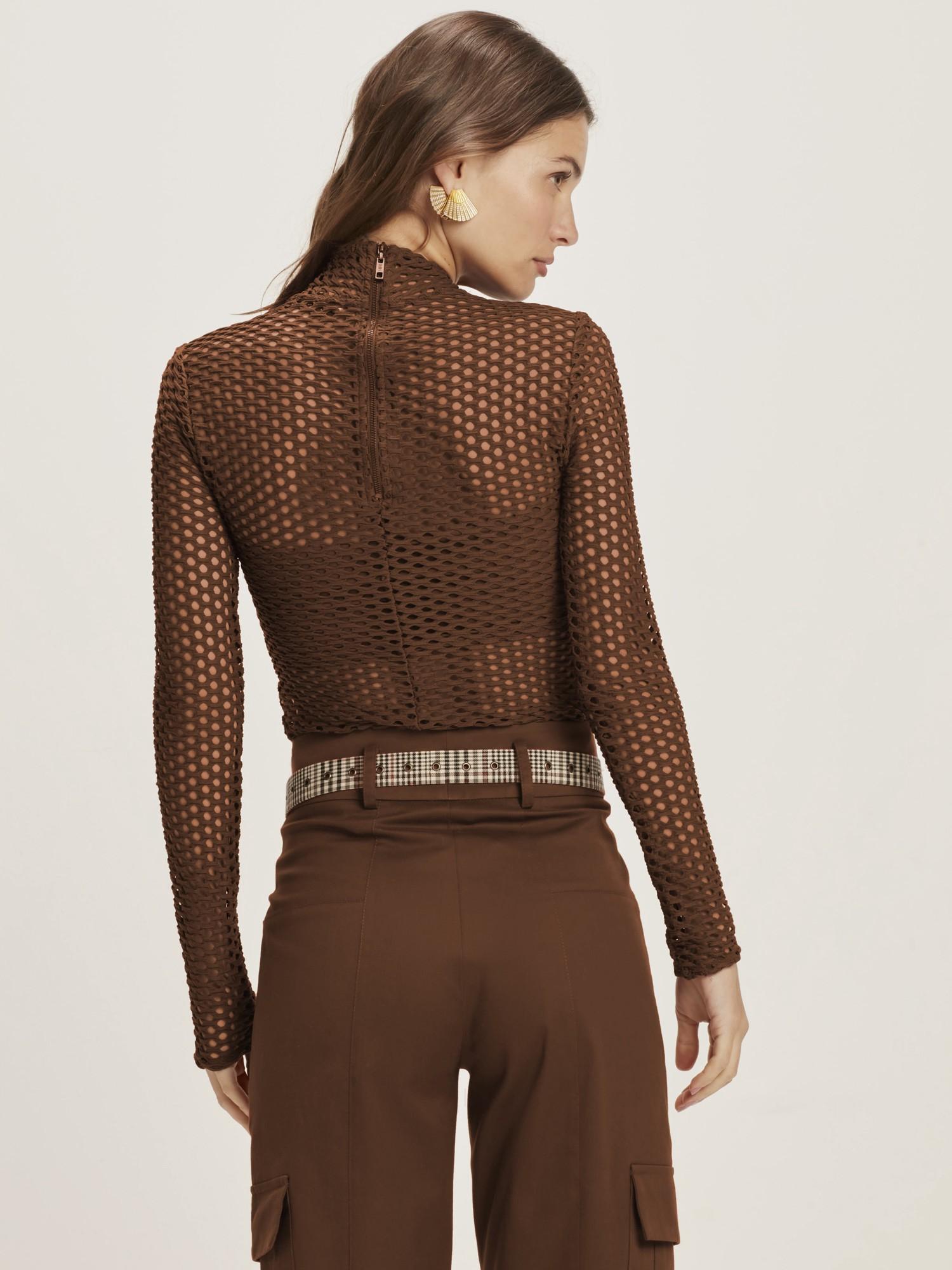 Blusa Kim Brown Blusa Kim Brown