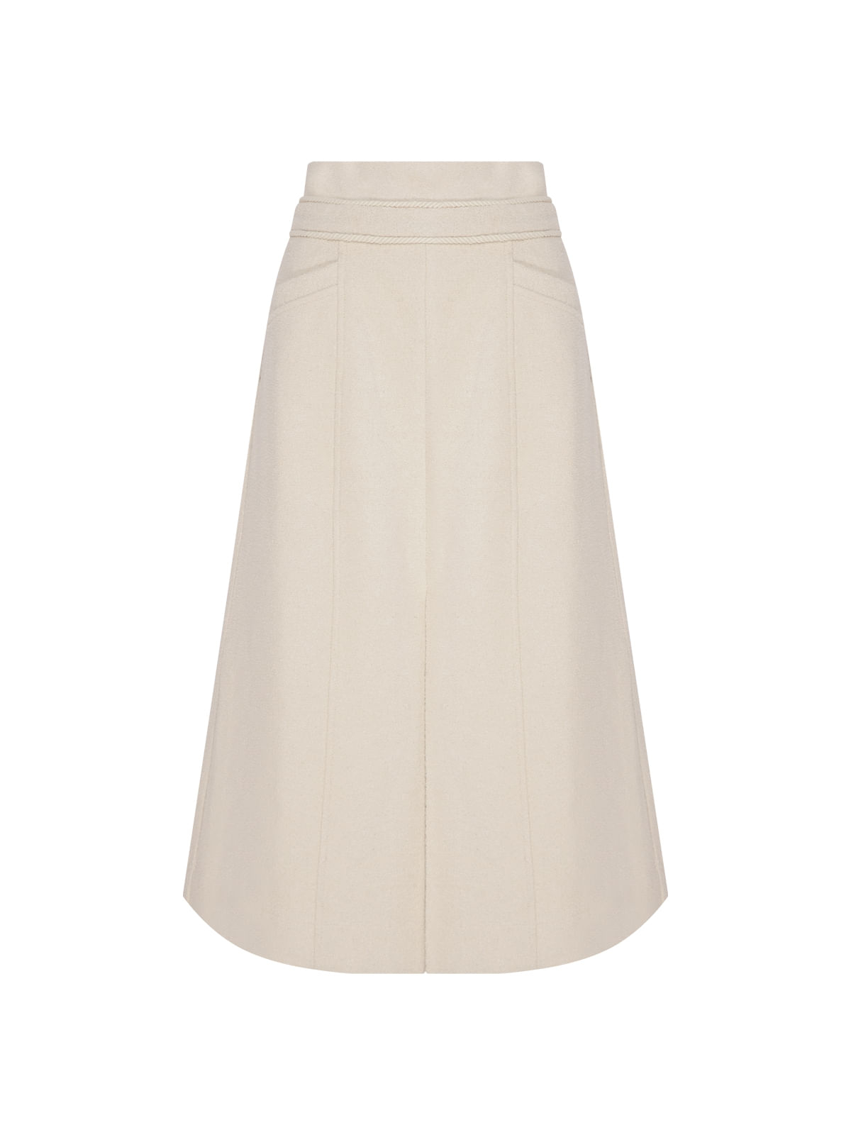 Saia Midi Stella Cream