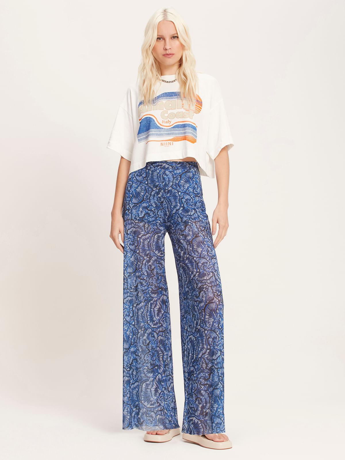 T-Shirt Cropped Amalfi Off T-Shirt Cropped Amalfi Off