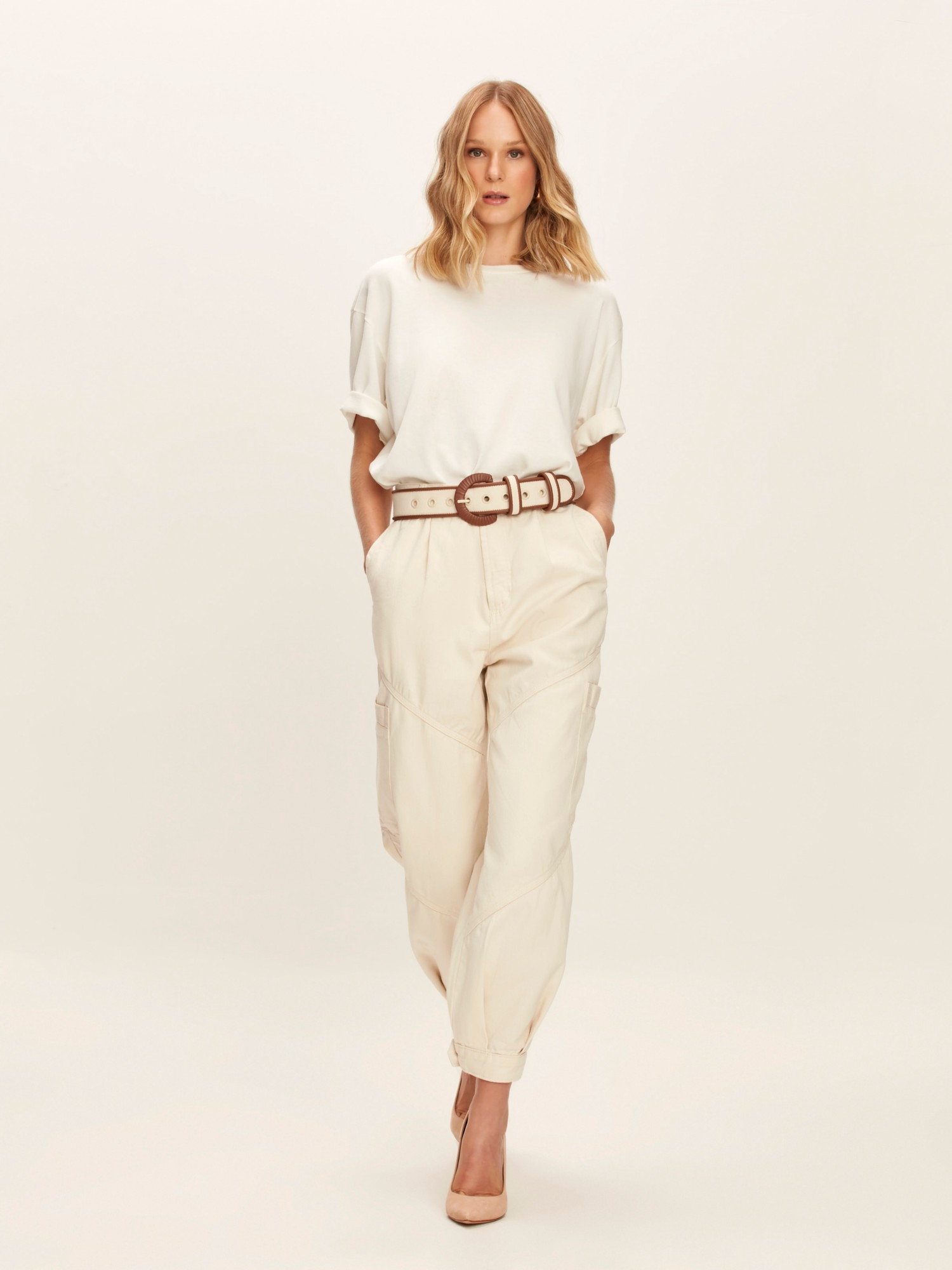 Calça Baggy Natalie Off
