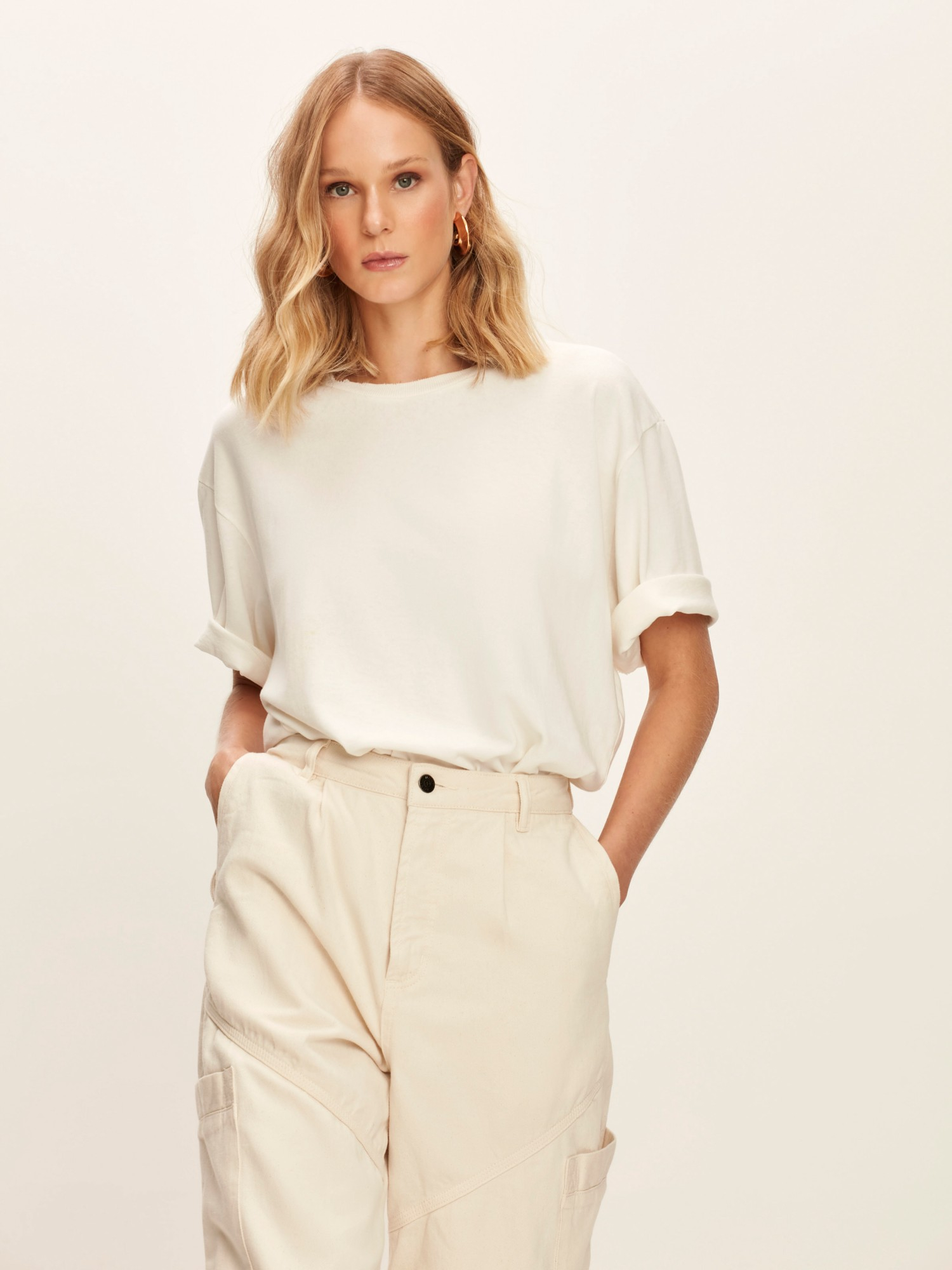 Calça Baggy Natalie Off