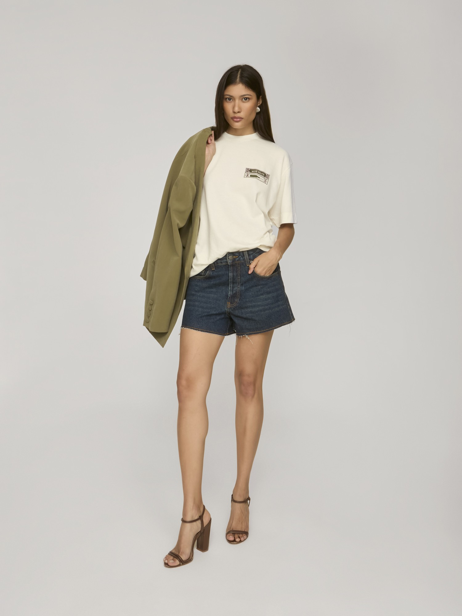 Short Denim Dark Blue Short Denim Dark Blue