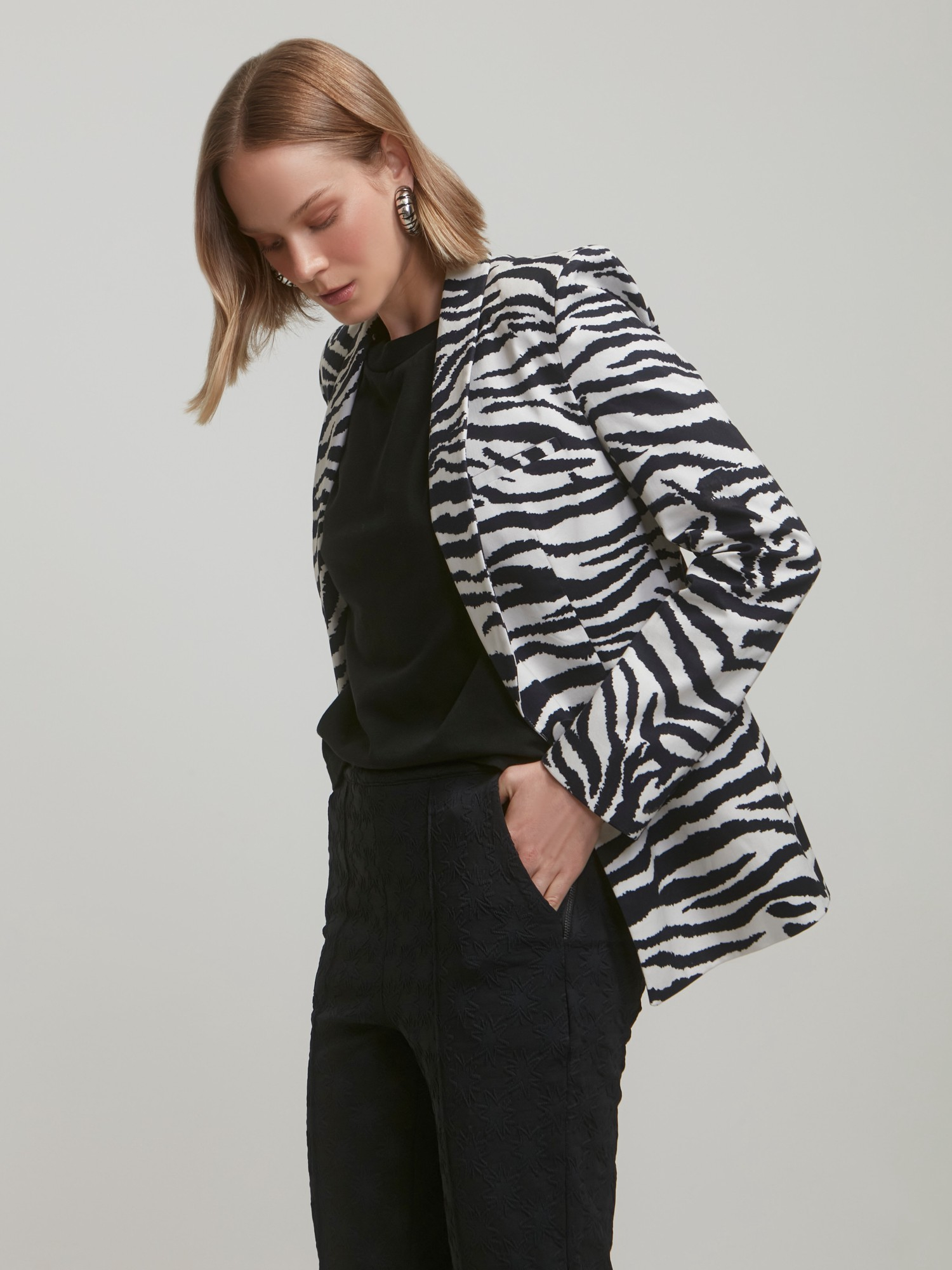 Blazer Zoe Zebra Blazer Zoe Zebra