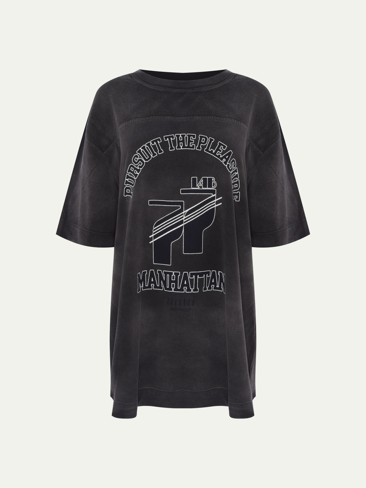 T-Shirt Oversized Pleasure Stone T-Shirt Oversized Pleasure Stone