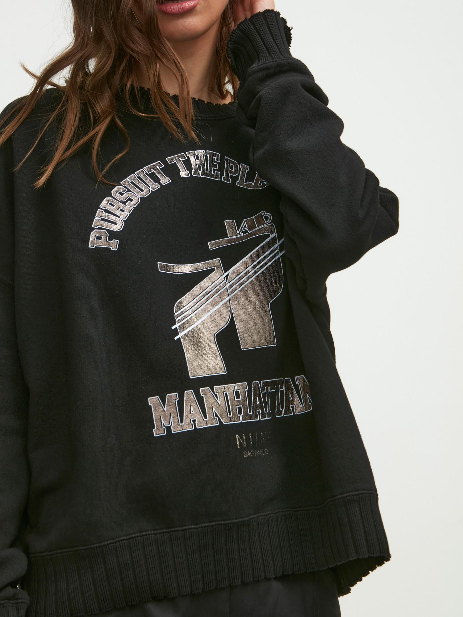 Moletom Vintage 77 Black Moletom Vintage 77 Black
