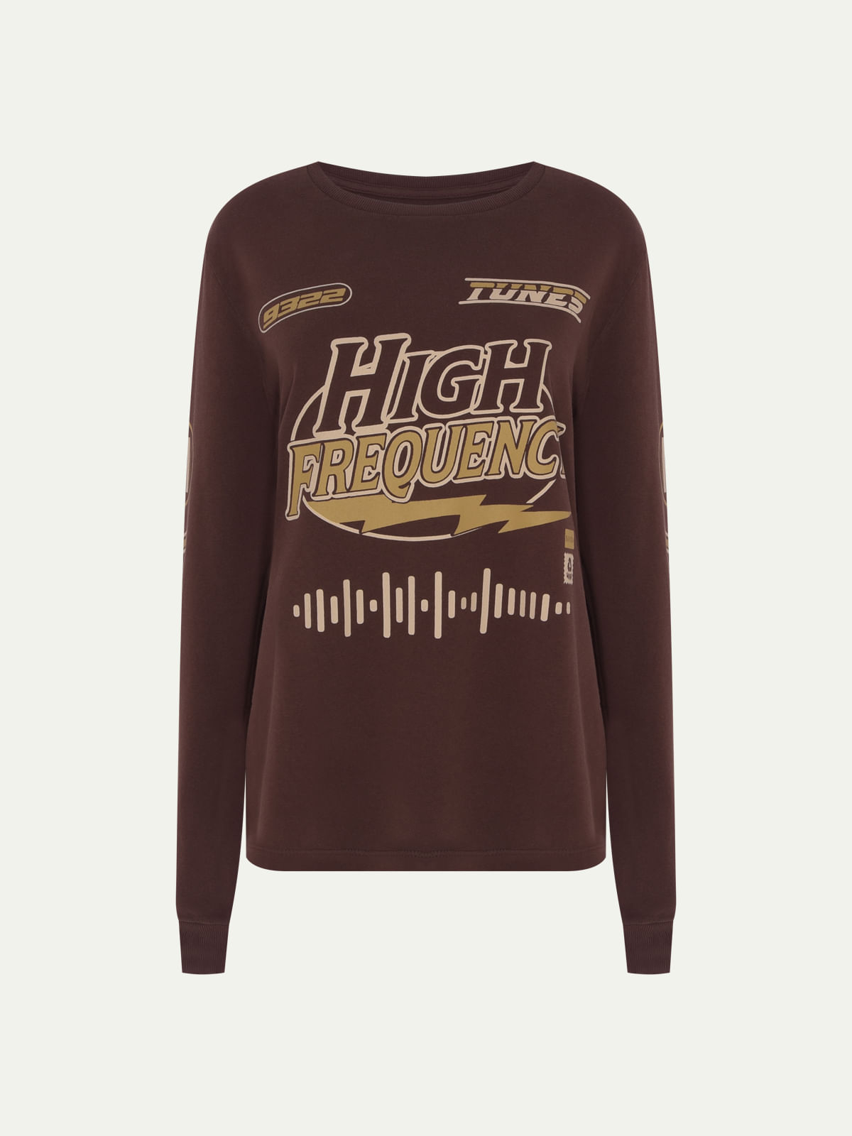 T-Shirt Frequency Brown