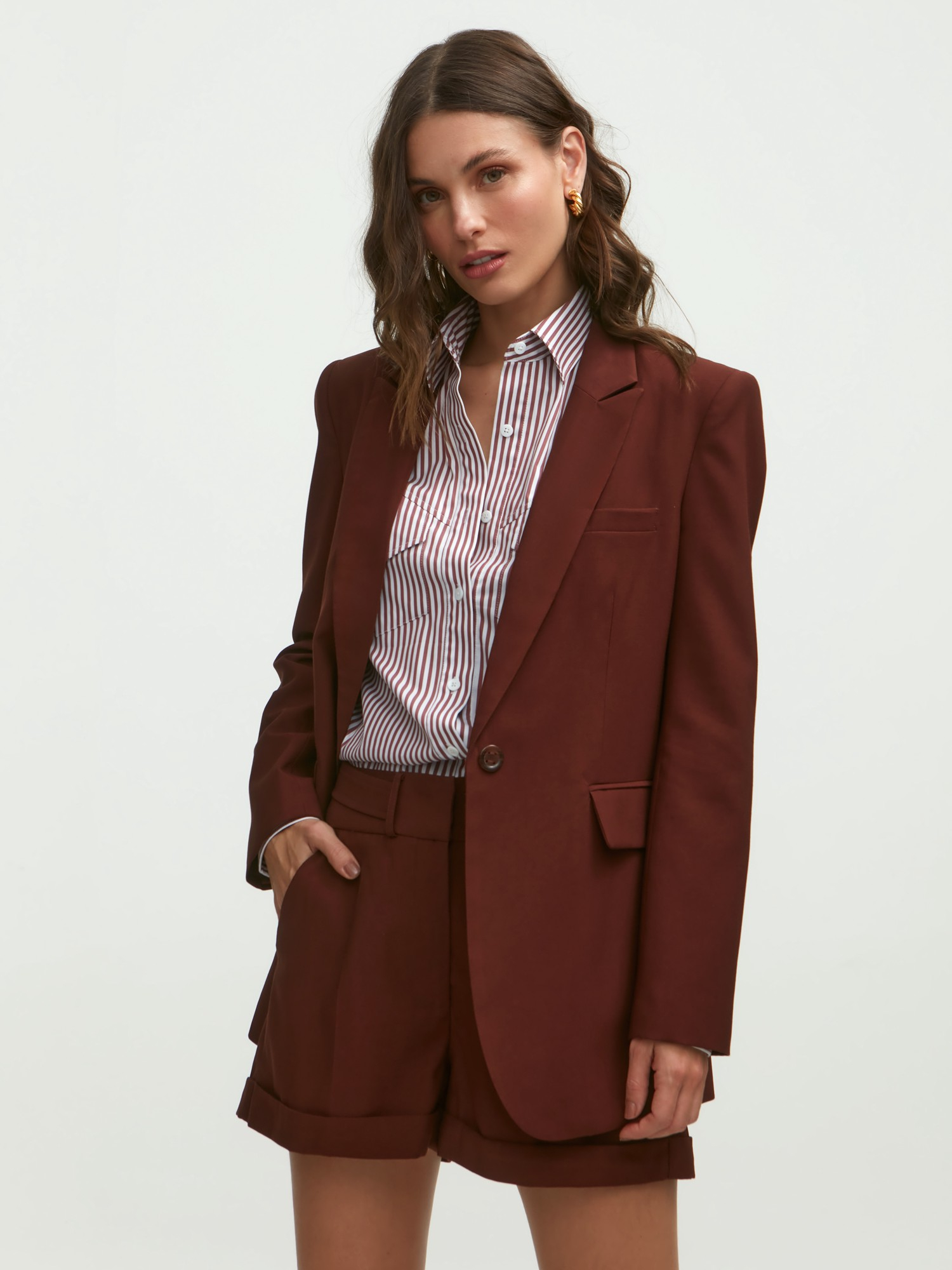 Camisa França Burgundy