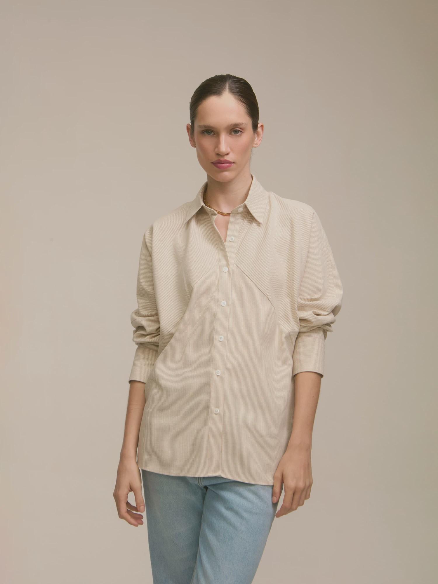 Camisa Luz Beige