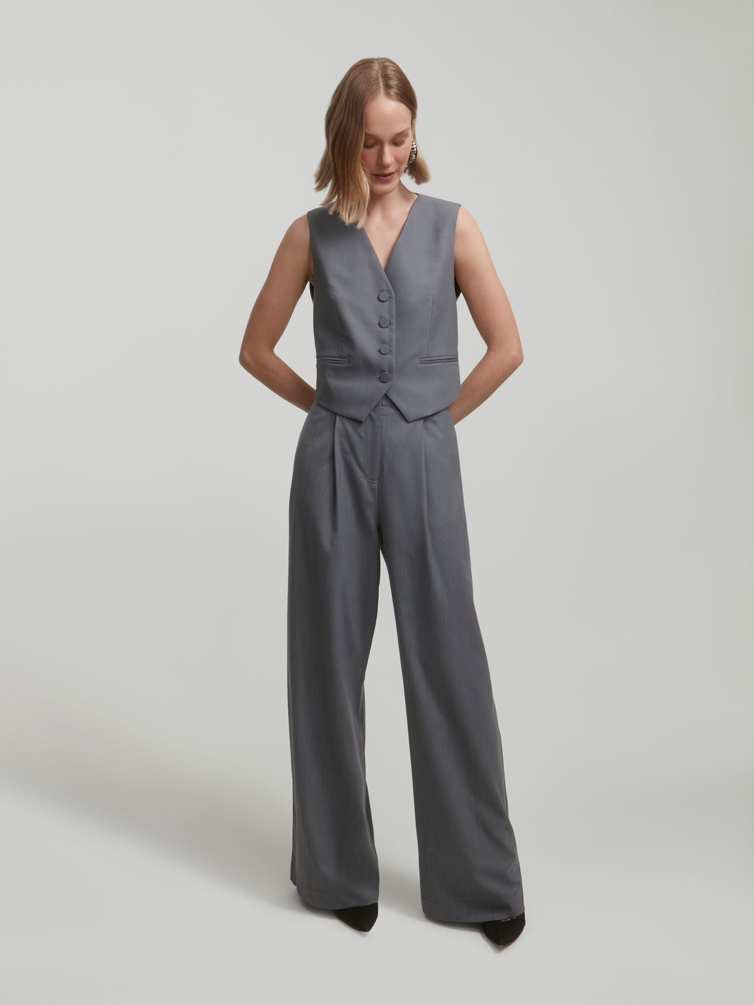 Colete Fiori Grey