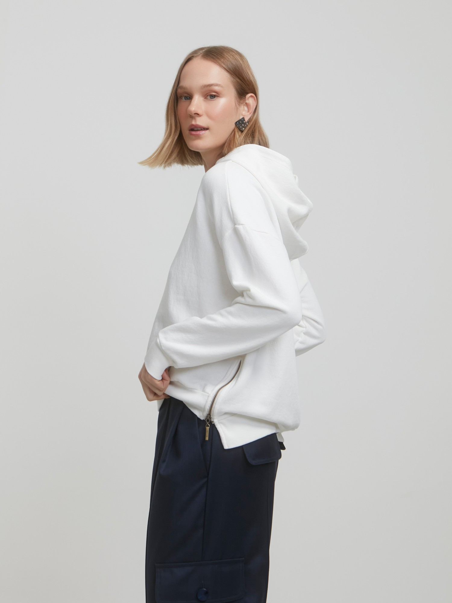 Moletom Lara Off White