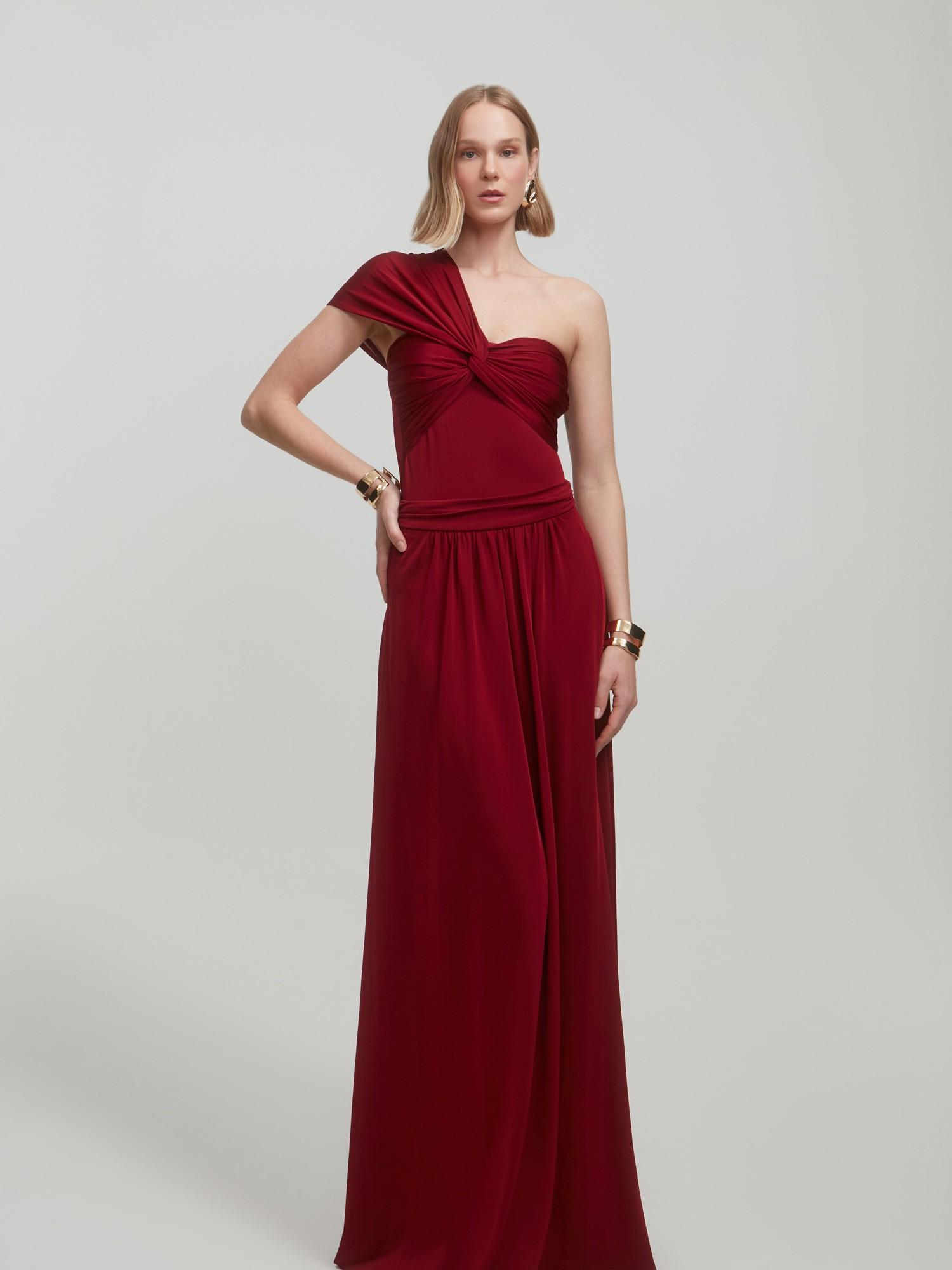 Saia Longa Amy Burgundy Saia Longa Amy Burgundy