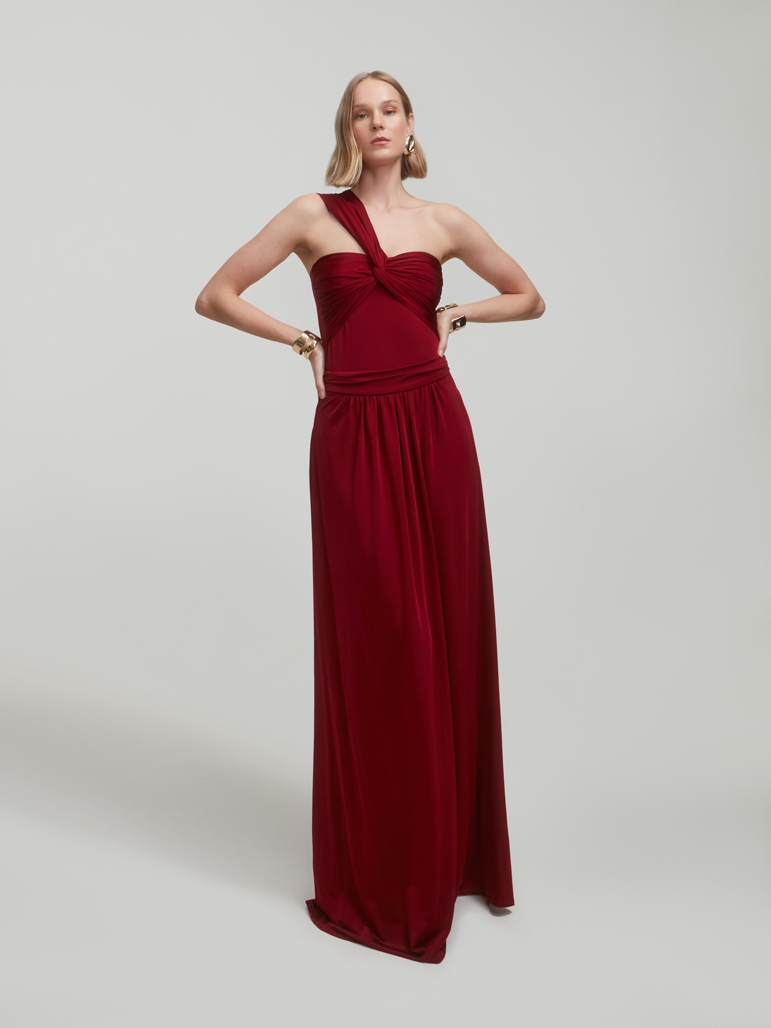 Saia Longa Amy Burgundy