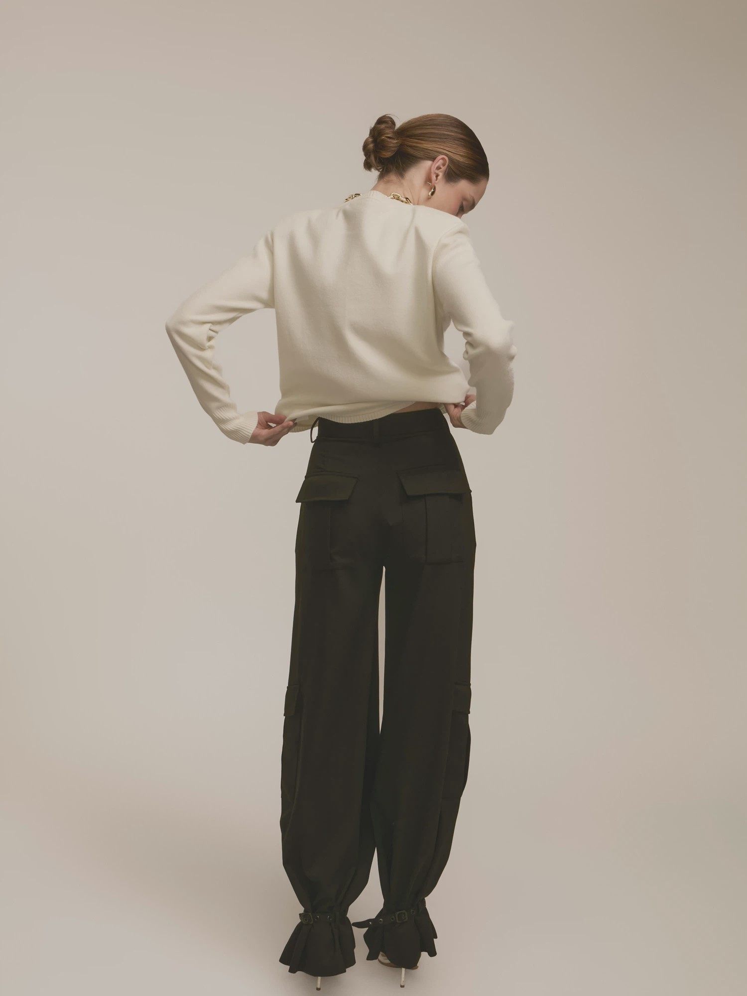Blusa Tricot NIINI Off White Blusa Tricot NIINI Off White