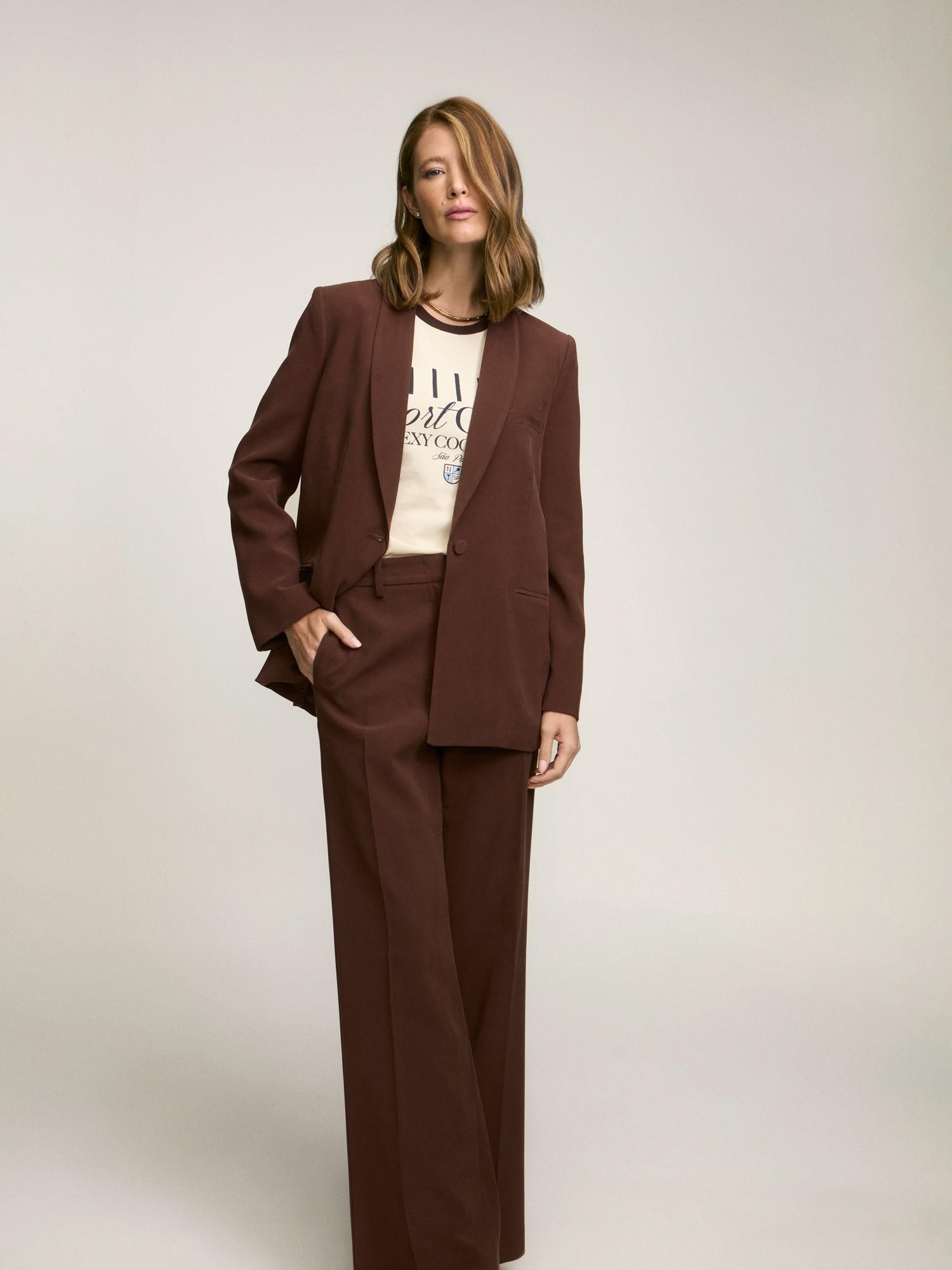 Blazer Essential Brown Blazer Essential Brown
