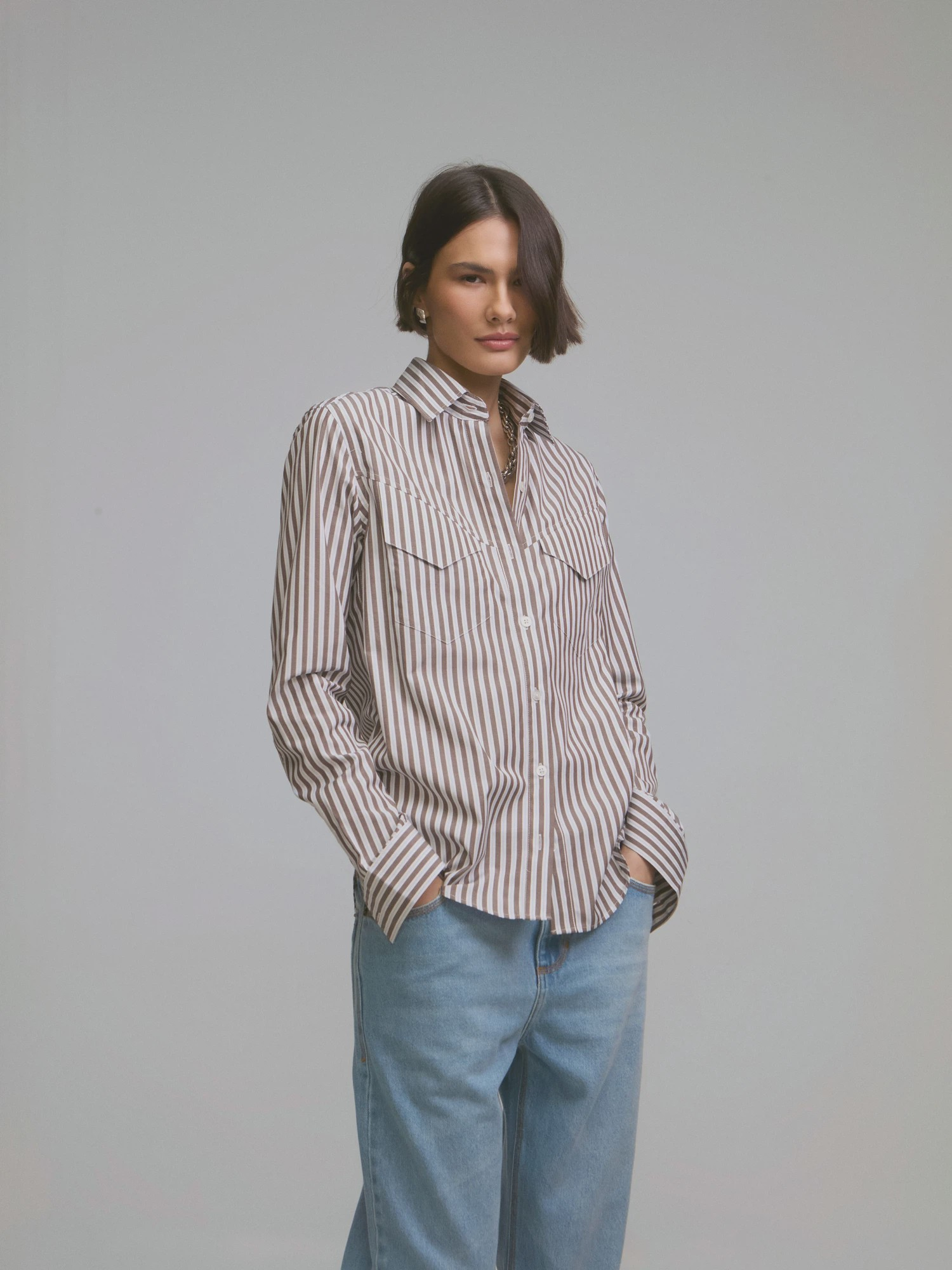 Camisa França Brown