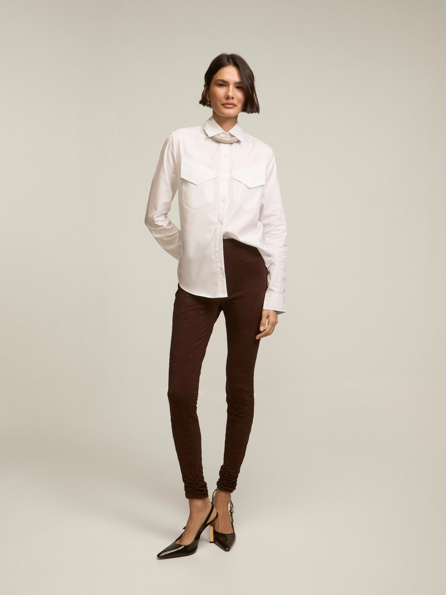Calça Château Mushroom Brown