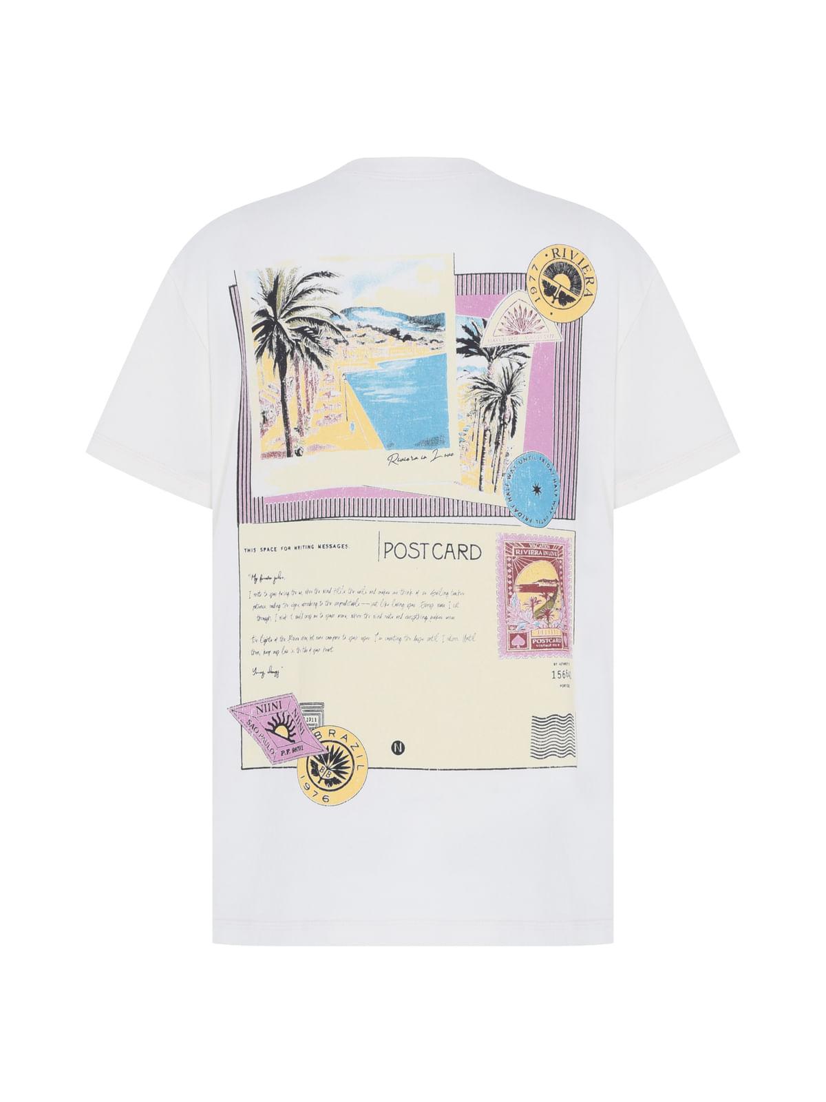 T-Shirt Postcard Off White T-Shirt Postcard Off White