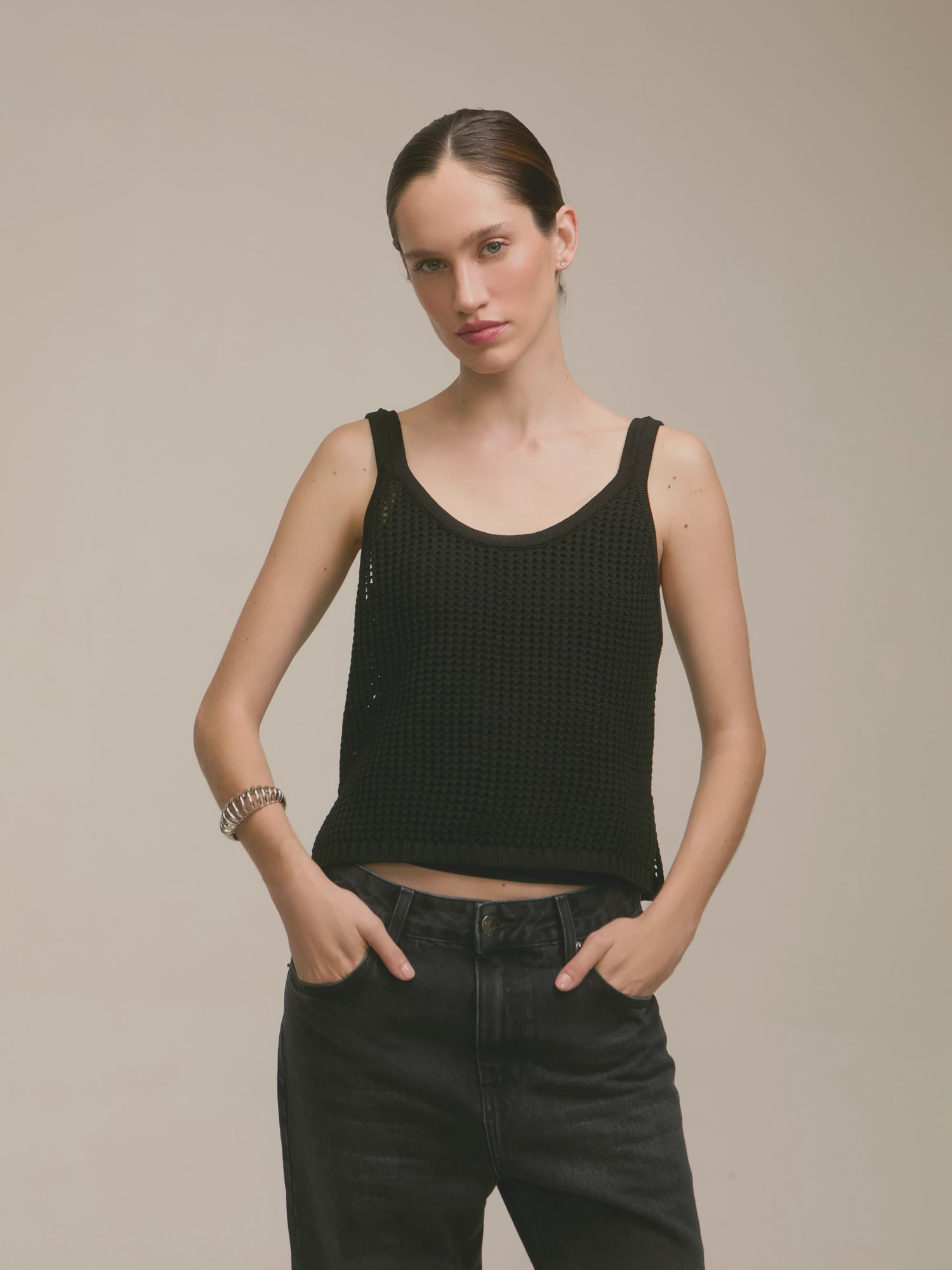 Blusa Tela Liv Black