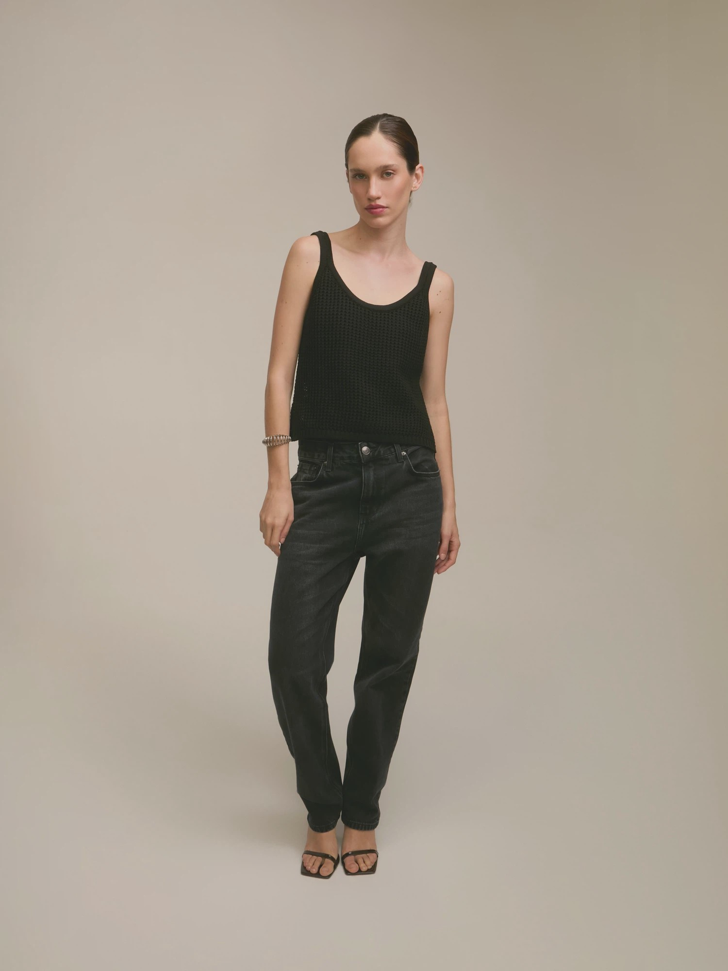Blusa Tela Liv Black
