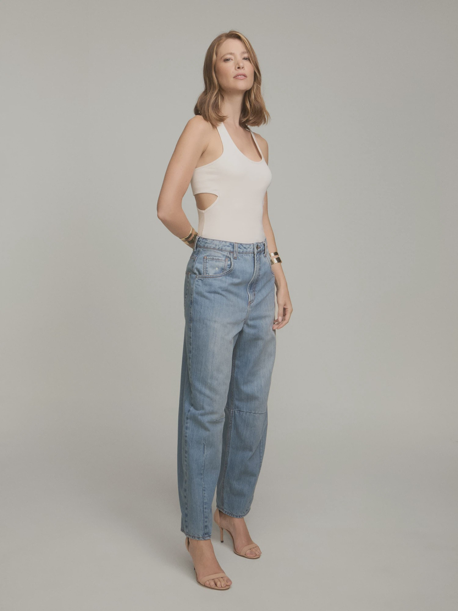 Calça Denim Lora Blue Calça Denim Lora Blue