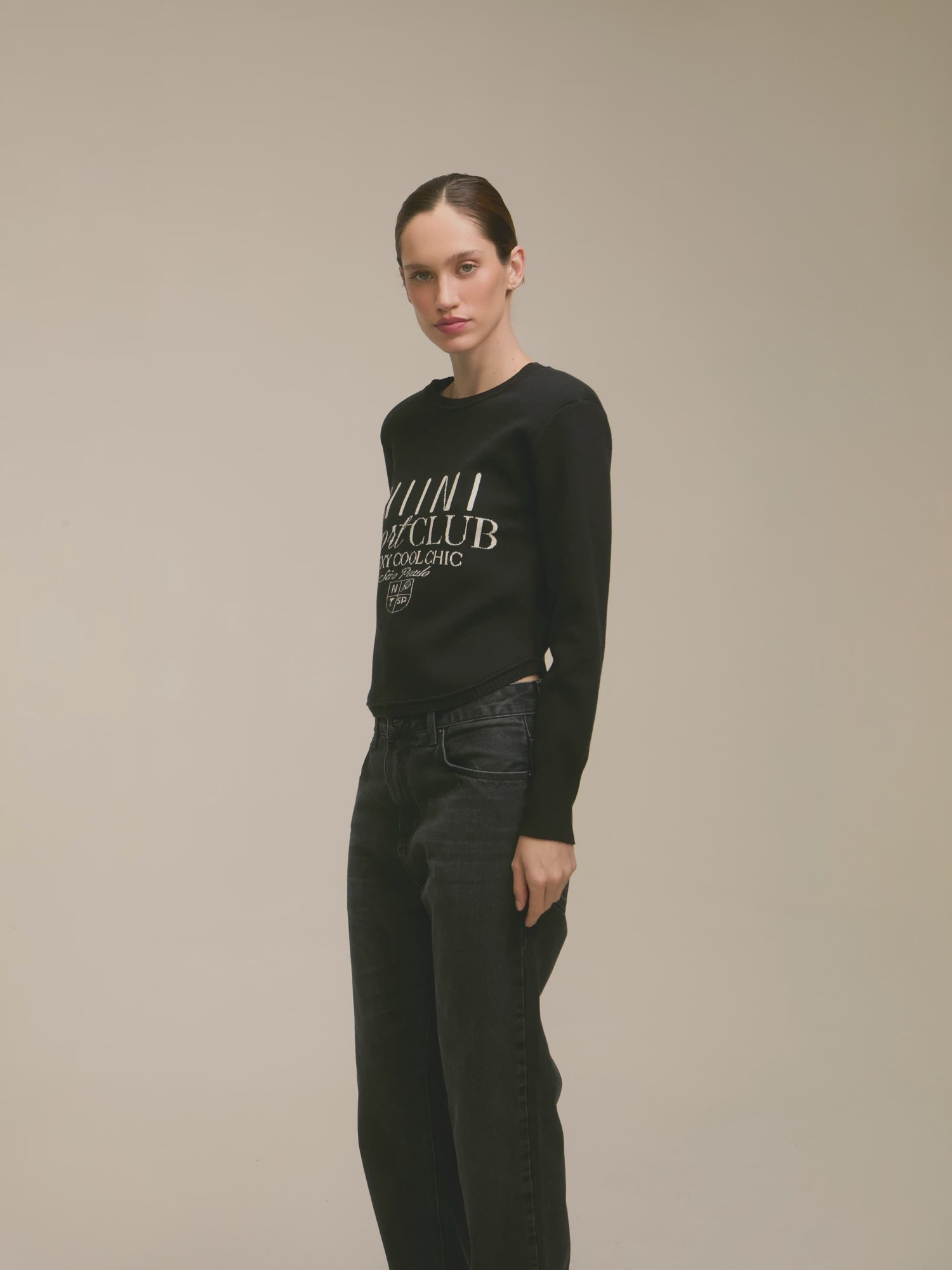 Blusa Sport Club Black