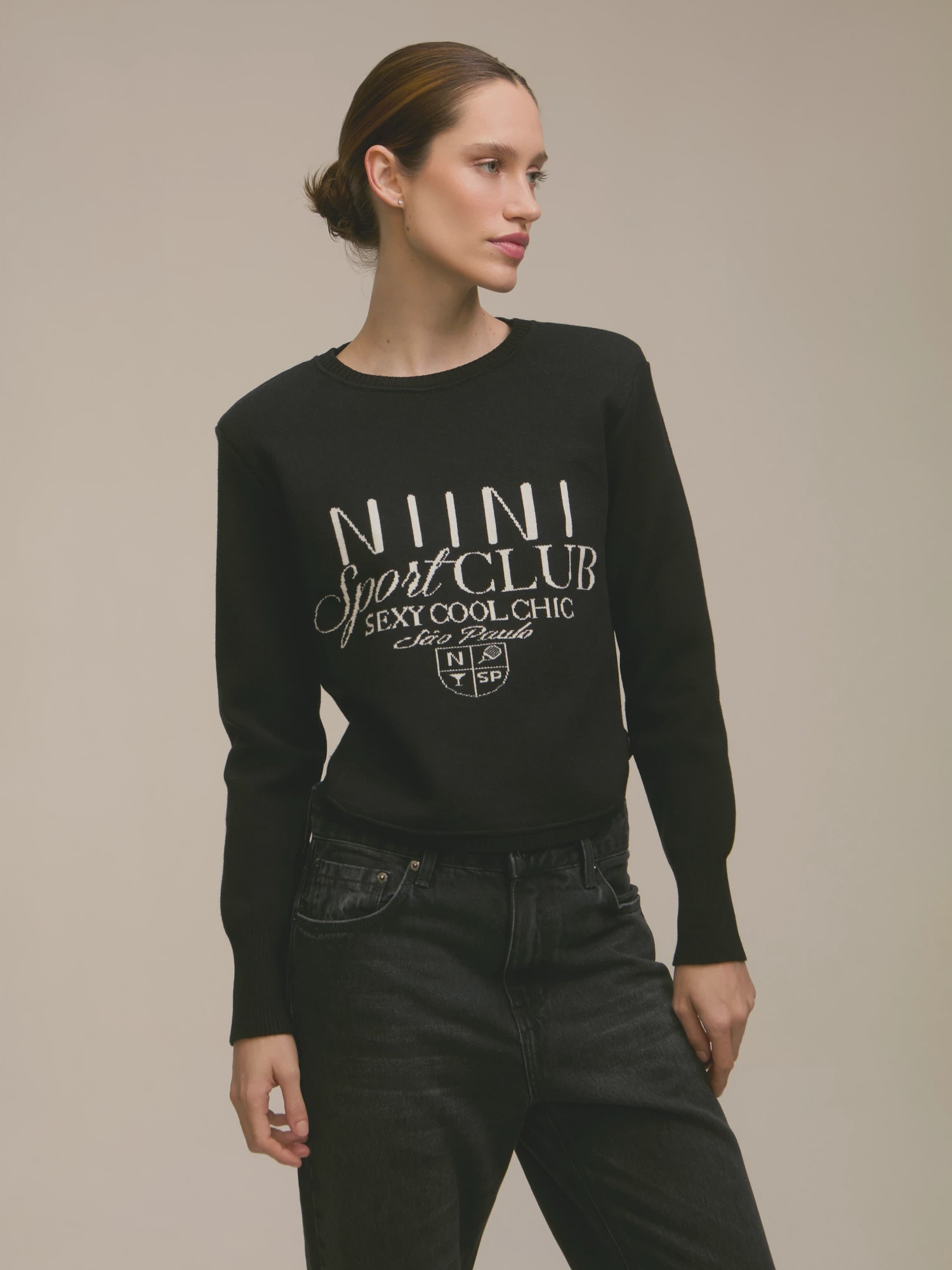 Blusa Sport Club Black