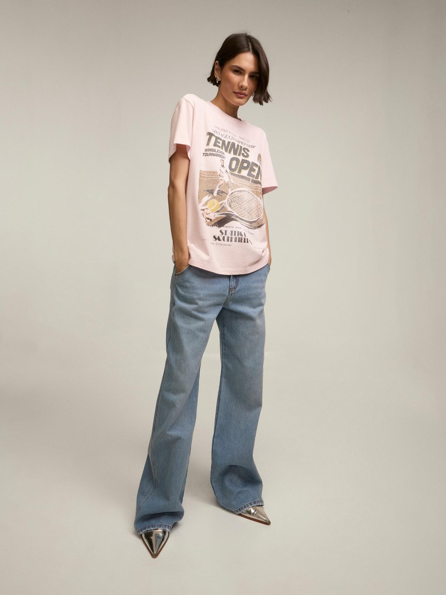 T-Shirt Tennis Light Pink
