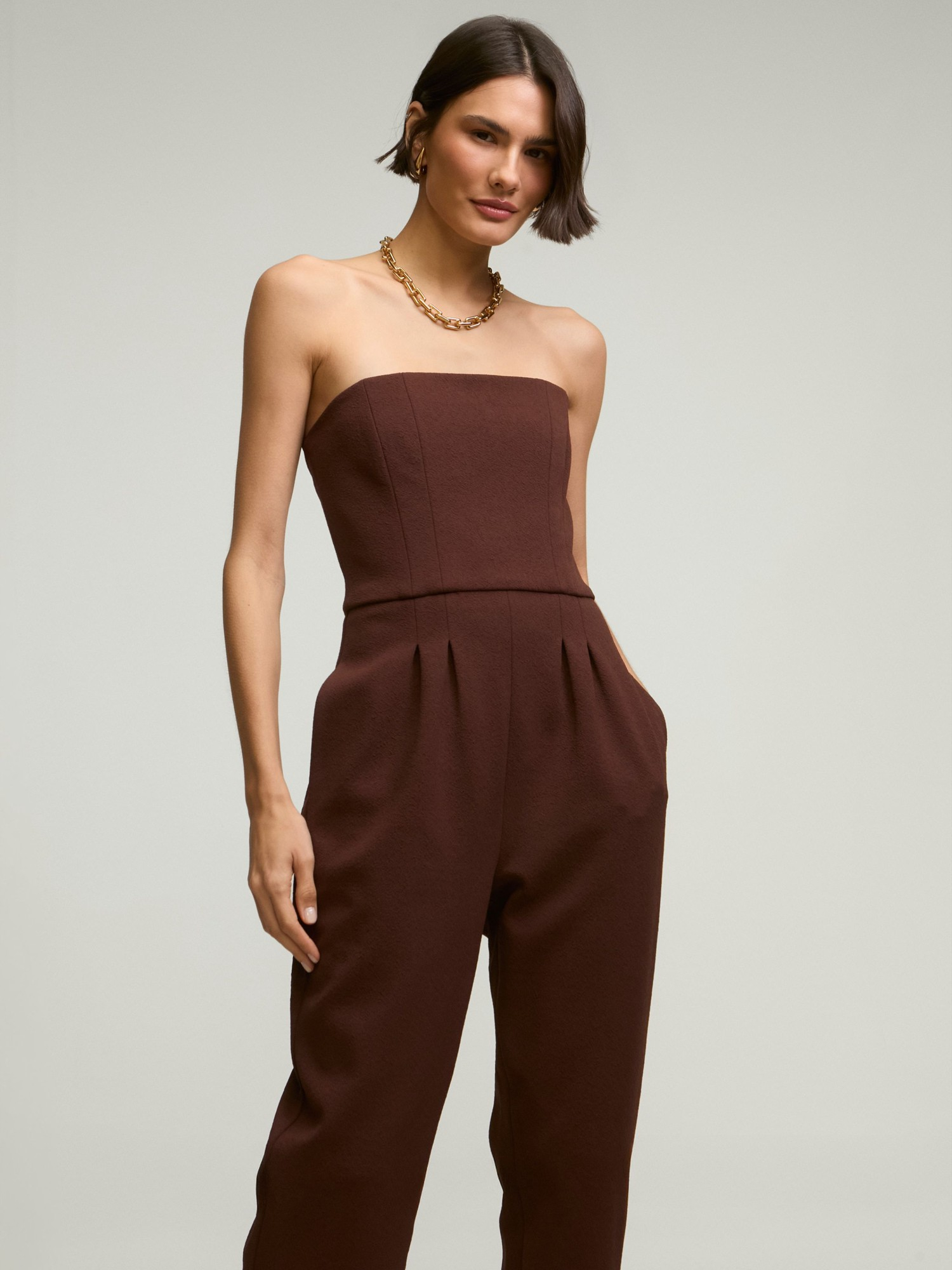 Jumpsuit Greta Brown