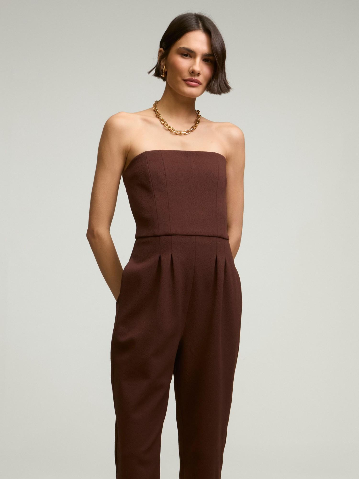 Jumpsuit Greta Brown Jumpsuit Greta Brown