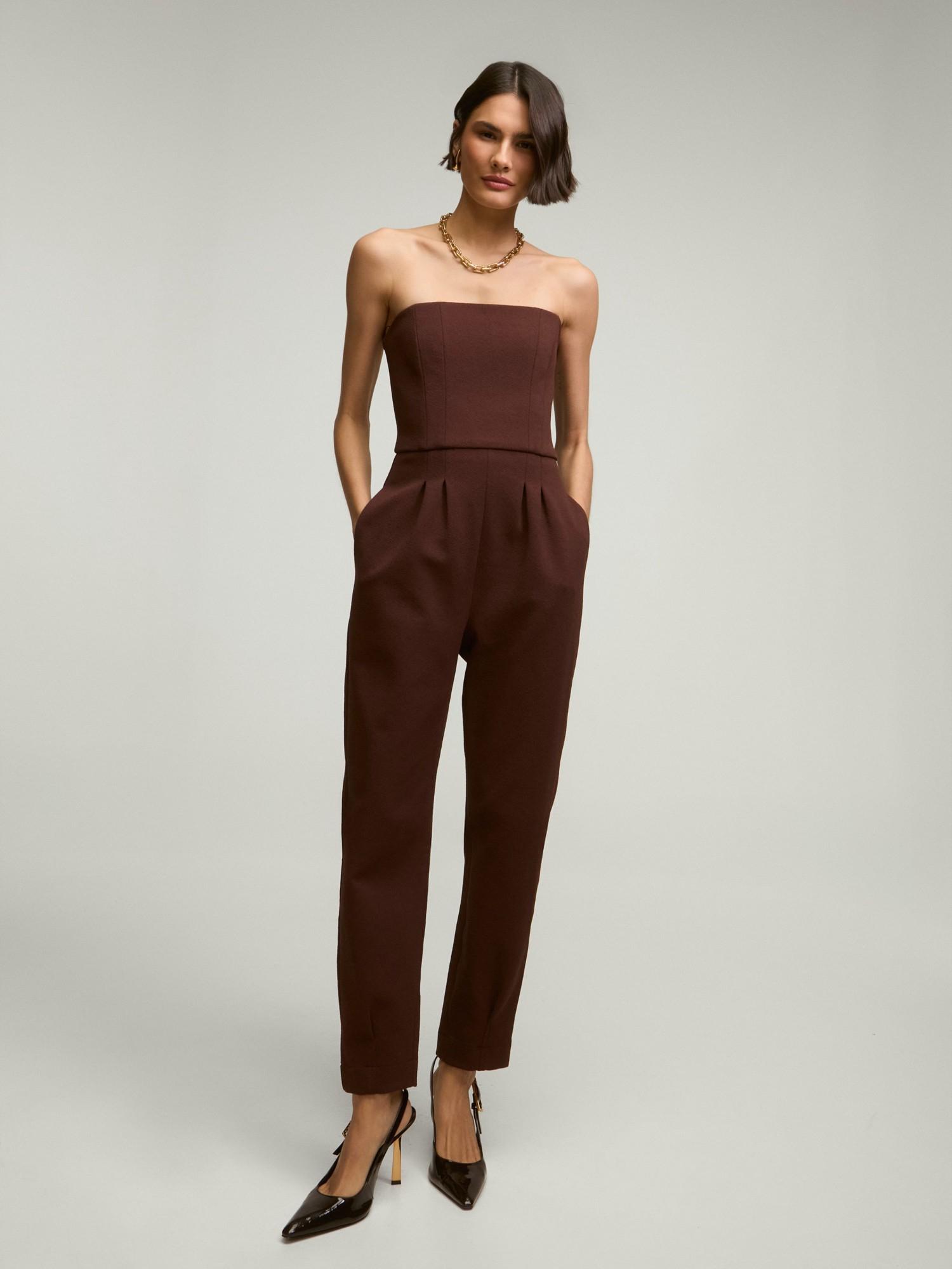 Jumpsuit Greta Brown Jumpsuit Greta Brown