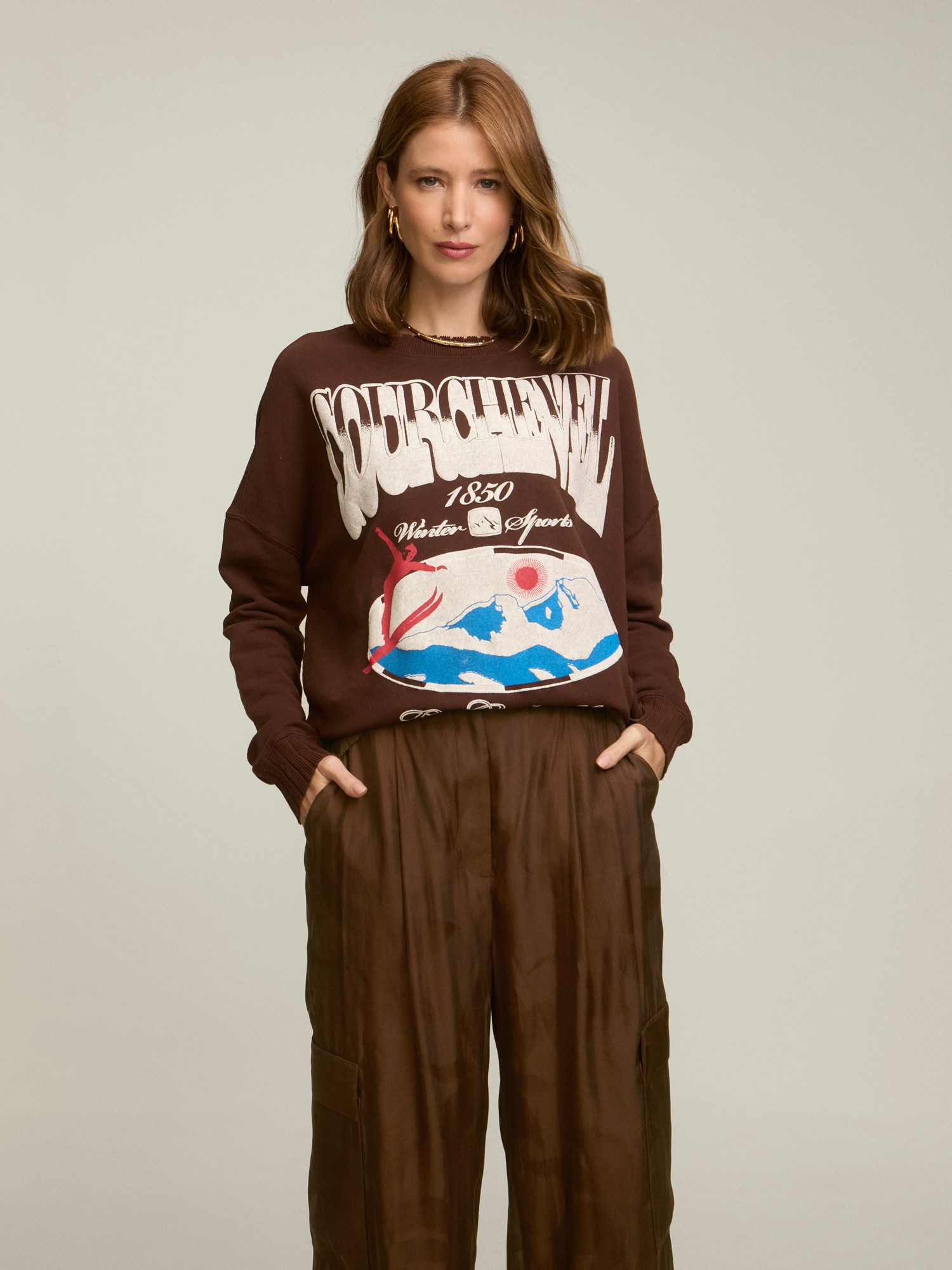 Moletom Courchevel Brown Moletom Courchevel Brown