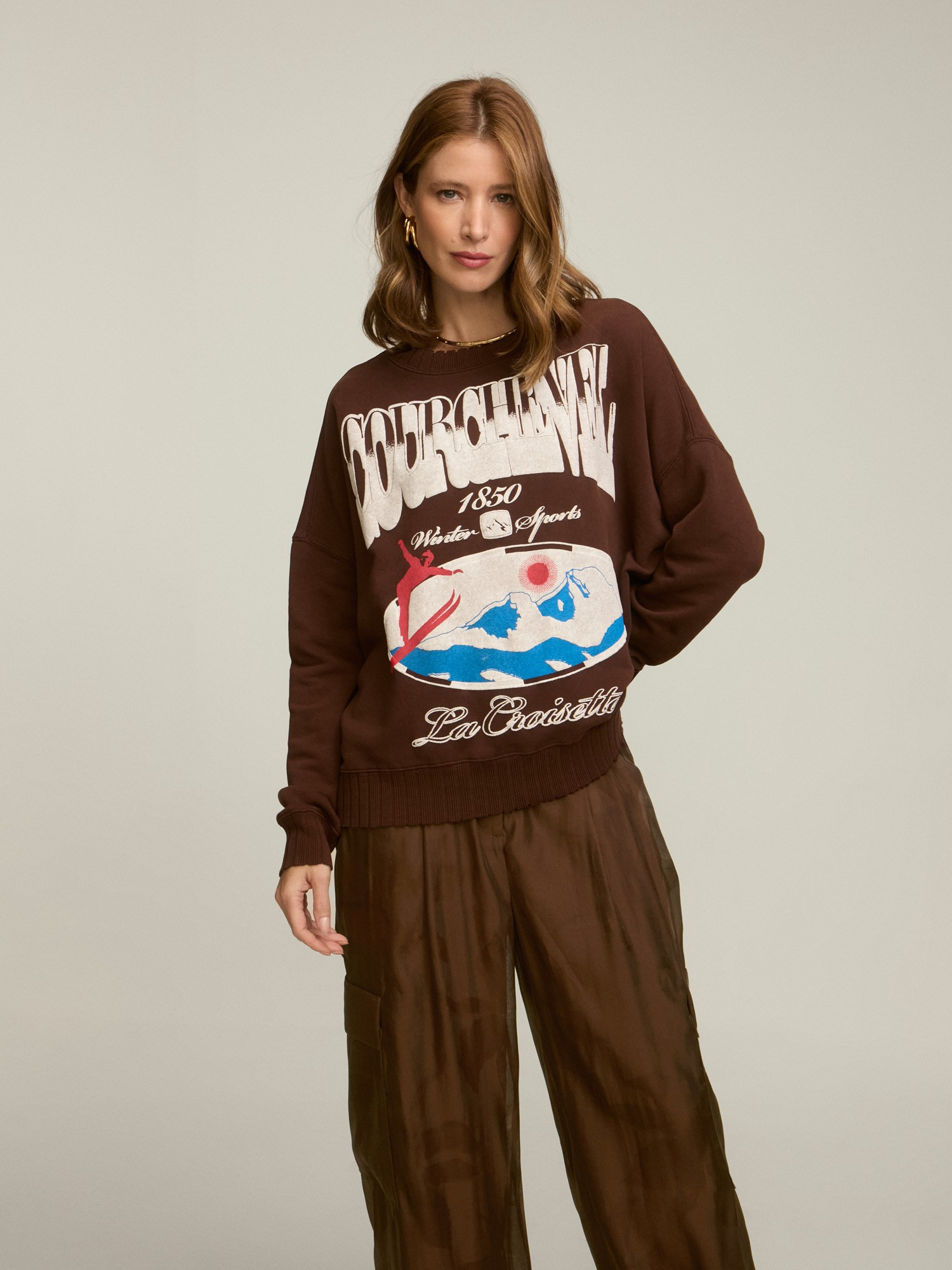 Moletom Courchevel Brown Moletom Courchevel Brown